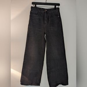 BDG Urban Outfitters High and Wide Jeans Black Size 27